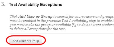 Click Test Available Exceptions