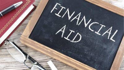 Financial Aid Chalkboard
